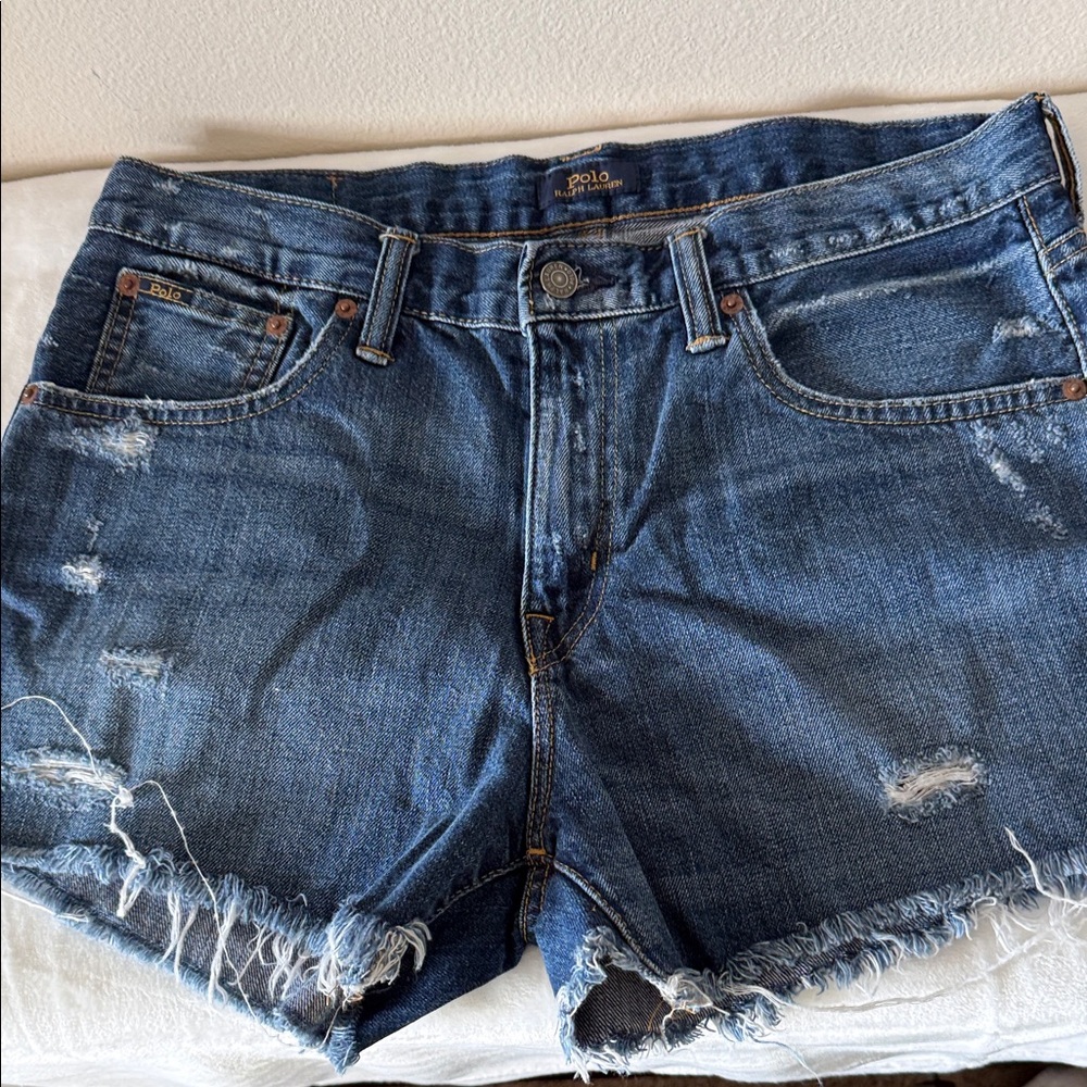 Ralph Lauren Blue Denim Shorts